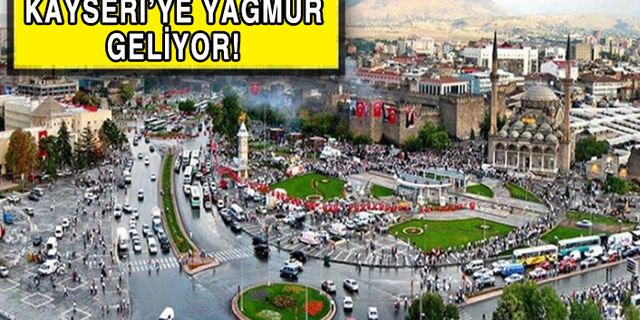 Meteoroloji Kayseri'yi Uyarıyor