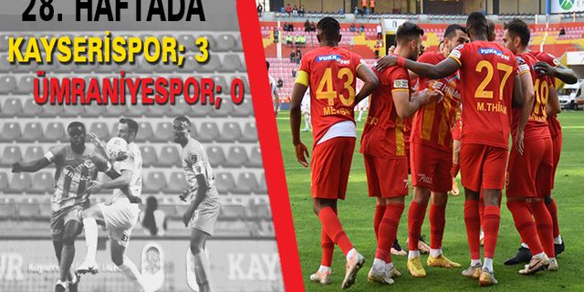 Kayserispor 3 Golle 3 Puan Aldı