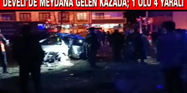 Otomobil Çöp Konteynerine Çarptı