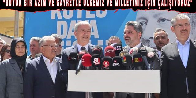 Bakan Akar'dan Seçim Açıklaması