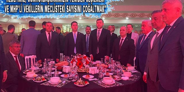 MHP Milletvekili İsmail Özdemir Açıkladı