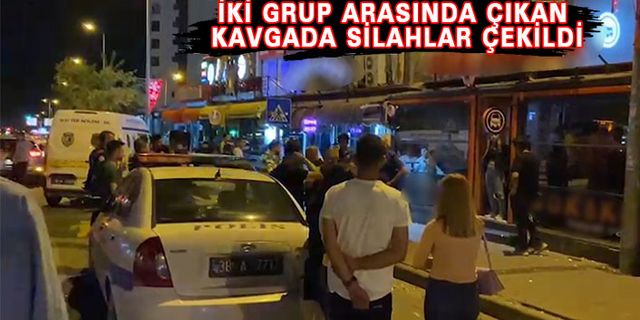 Cafe'de Çıkan Kavgada Silahlar Çekildi