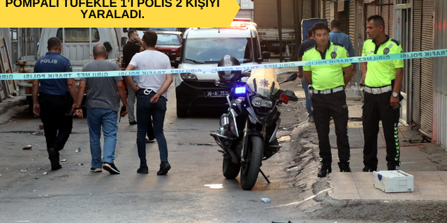 Kayseri’de kıraathanede silahlı çatışma: 1’i polis 2 yaralı