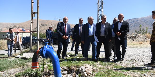 Büyükkılıç, 6 Milyon TL'lik Sulama Tesisini İnceledi