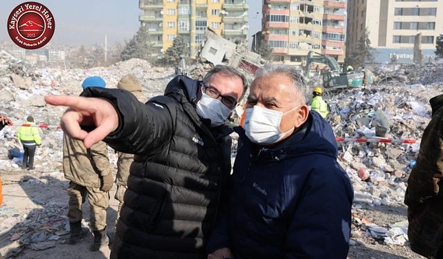 DEPREM BÖLGESİNE GÖNÜL KÖPRÜSÜ KURDUK