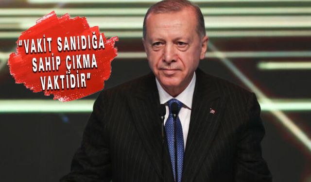 Cumhurbaşkanı Erdoğan'dan Sandık Mesajı 