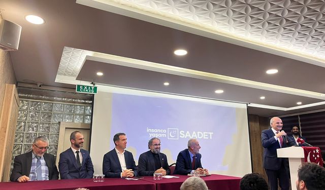 Saadet Partisi Melikgazi Divan Toplantısı Yapıldı