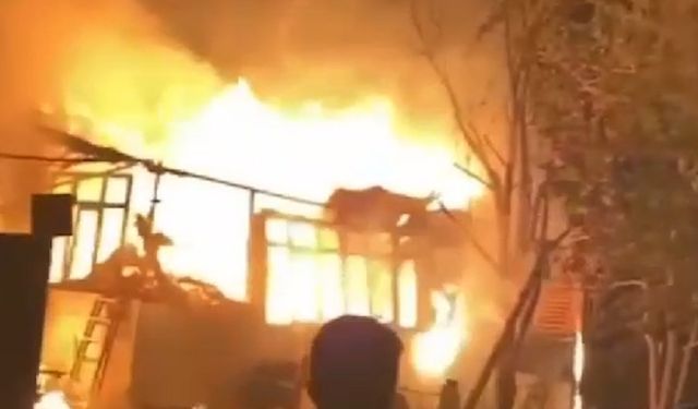 Yenidoğan Mahallesi'nde Müstakil Evde Yangın Çıktı