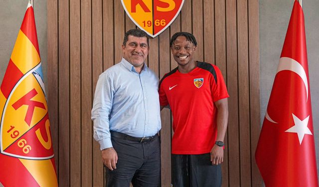 Kayserispor Antohny Uzodimma ile Devam