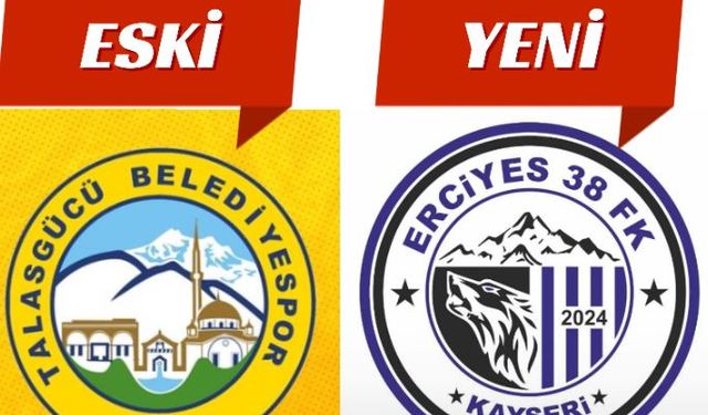 Talasgücü Belediyespor Erciyes 38 FK Olacak