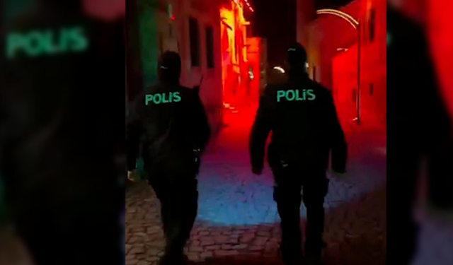 Polis ekiplerinden 'şok uygulama'