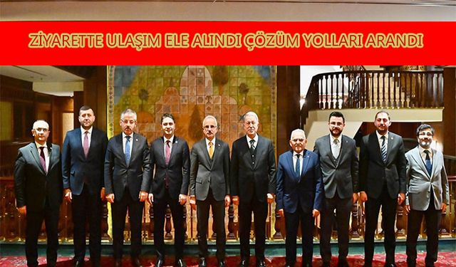Kayseri heyeti Bakan Uraloğlu ile bir araya geldi