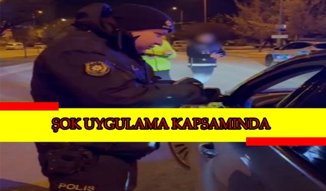 44 şok uygulamada 9 aranan şahıs yakalandı