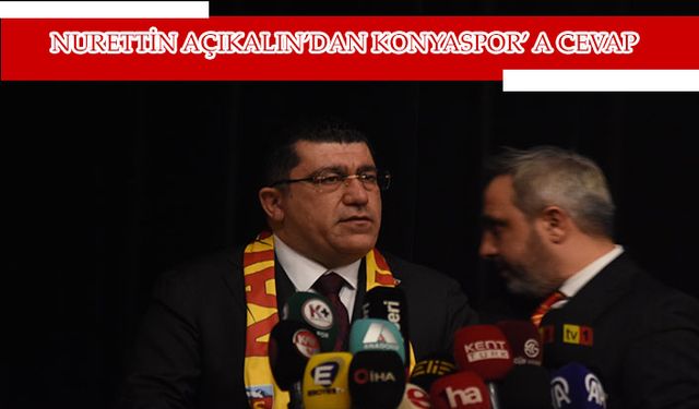 Nurettin Açıkalın: Kayserispor anasının ak sütü gibi 3 puanı kazanmıştır