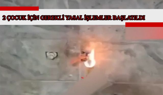 Umumi tuvaletteki muslukları yakan 2 çocuk yakalandı