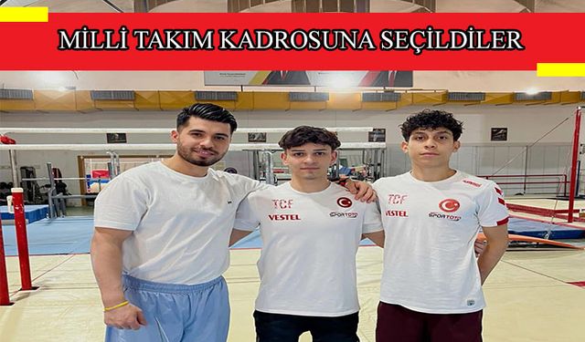 Kayserili Cimnastikçiler Melih ve Hüseyin Emir milli takıma seçildi