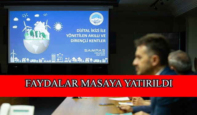 Büyükşehir'den Dijital İkiz Teknolojisi hamlesi