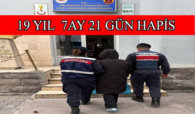 24 ayrı suç kaydı bulunan firari yakalandı