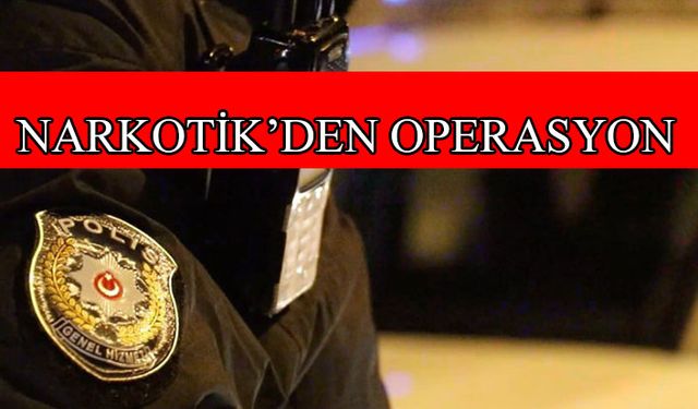 1 kilogram 338 gram uyuşturucu ele geçirildi