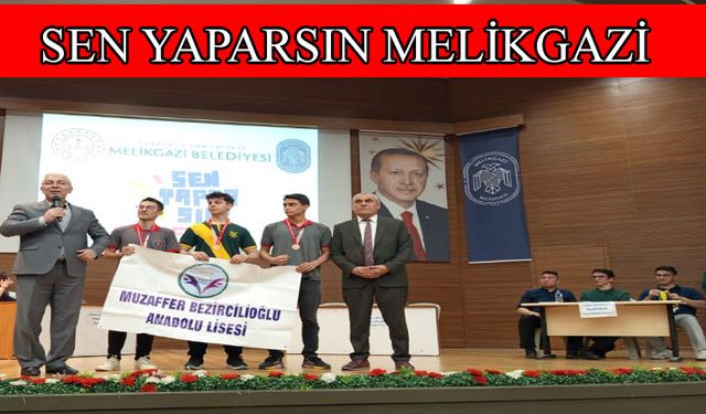 Bilgi yarışmasında Muzaffer Bezircilioğlu Anadolu Lisesi 1. oldu