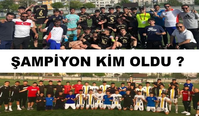 U17 Ligi’nde şampiyonlar belli oldu