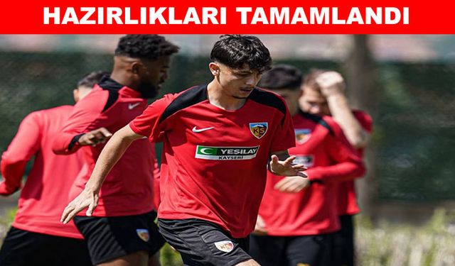 Kayserispor’da Samsunspor maçı