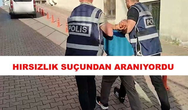 Aranan şahıs yakalandı