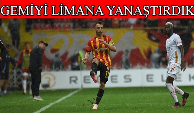 Kaptanı Sazdağı: "Söz verdik, sözümüzü tuttuk"