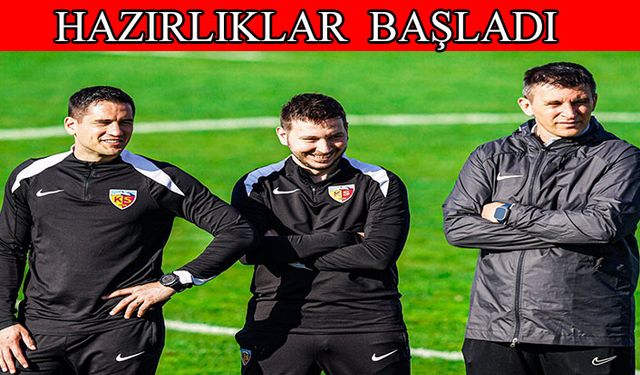 Kayserispor’da Galatasaray maçı