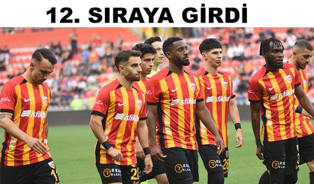 Kayserispor son haftasında
