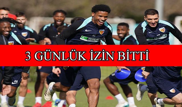 Kayserispor’da Antalyaspor mesaisi bugün başlıyor
