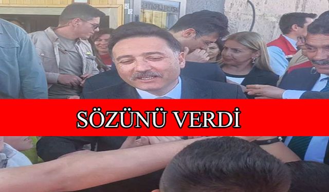 Çiçek: "Ağırnas'ta ERVA Spor Okulunu açacağız"