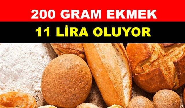 EKMEĞE ZAM