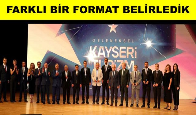 Geleneksel Kayseri Turizm Ödülleri töreni düzenlendi