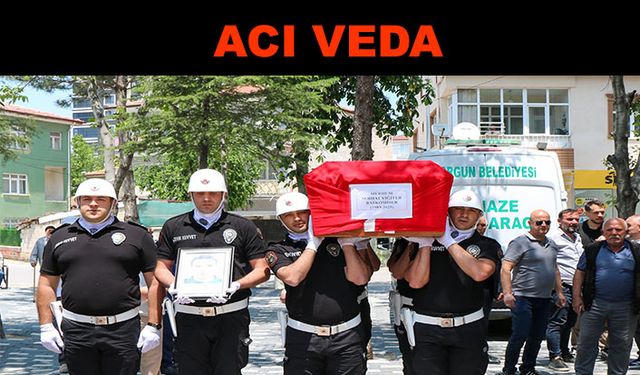 Kayseri'de öğrenim gören Başkomiser, son yolculuğuna uğurlandı