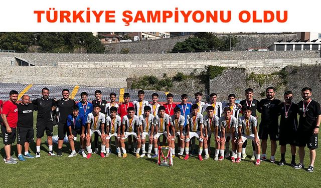 Talas Belediyespor U15 takımı