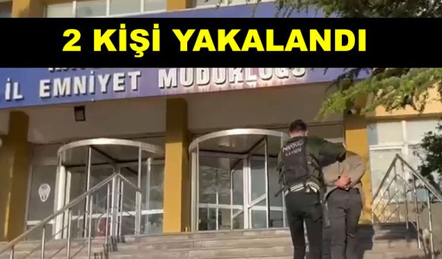 Narkotik operasyonunda 2 kişi yakalandı