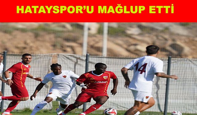 Kayserispor, hazırlık maçı sonucu