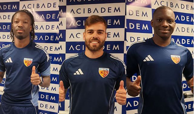 Kayserisporlu futbolcular sağlık kontrolünden geçmeye devam ediyor