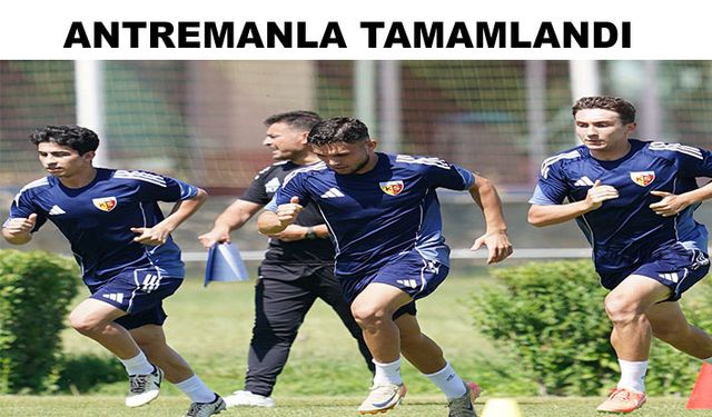 Kayserispor’da ilk etap kampı