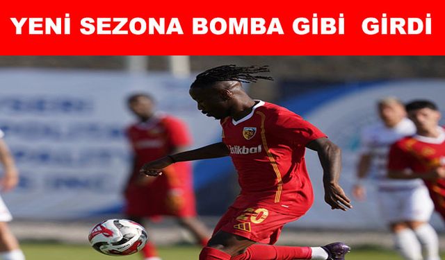 Kayserispor ikinci hazırlık maçını da kazandı