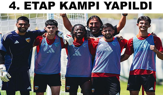 Kayserispor’un yeni sezon hazırlıkları son hız devam ediyor