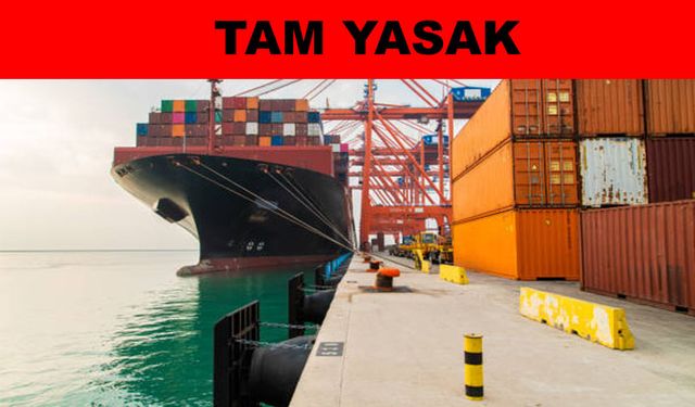 Türkiye’den, İsrail’e deniz ticaretinde