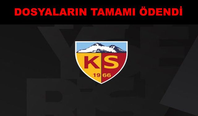 Kayserispor’da transfer yasağı kalkıyor