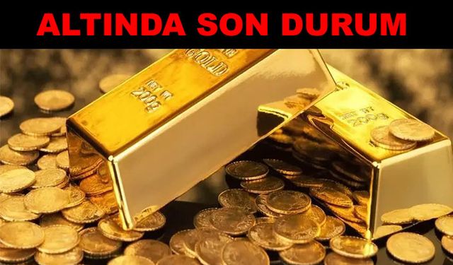 Altın fiyatları 3 haftanın en düşüğünde
