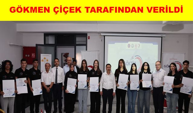 GÖKTİM Akademi’de eğitimini tamamlayan öğrencilere sertifika