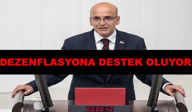 Şimşek, “Enflasyon beklentileri iyileşiyor”