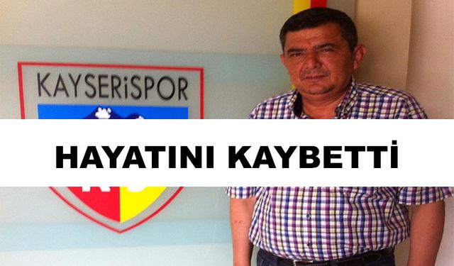 Kayserispor tesis sorumlusu Erdal Duran