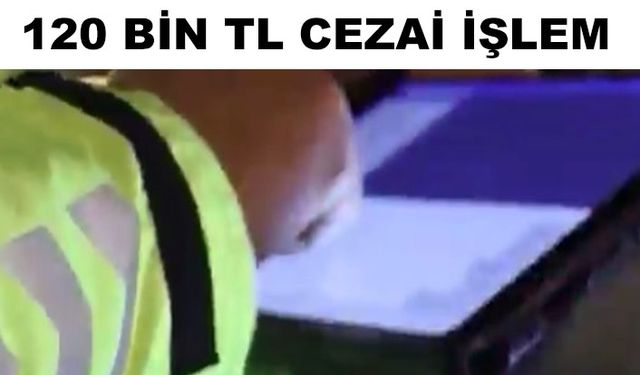 Trafik kurallarını ihlal eden 3 sürücüye ağır ceza