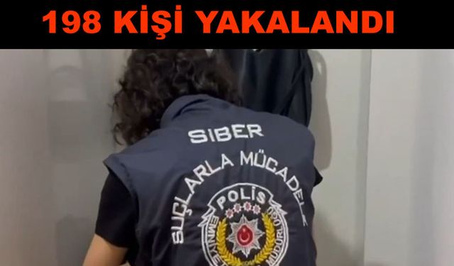 19 ilde siber suç operasyonu
